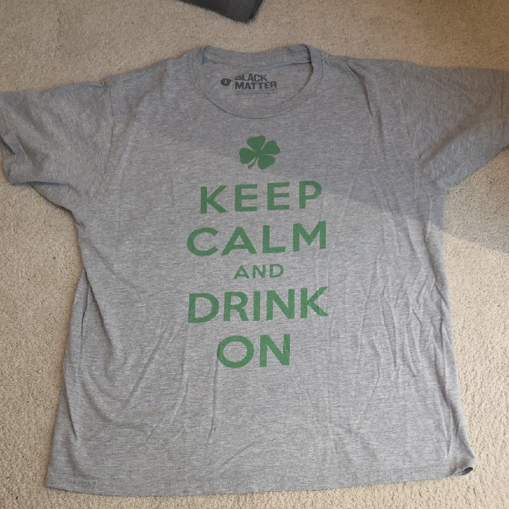 St. Patrick's Day Gray T-Shirt